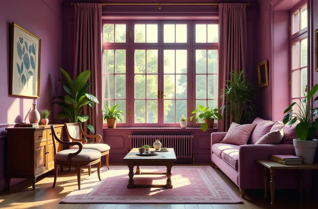 Purple Wallpaper: Elevate Your Home Decor with Elegance and Style