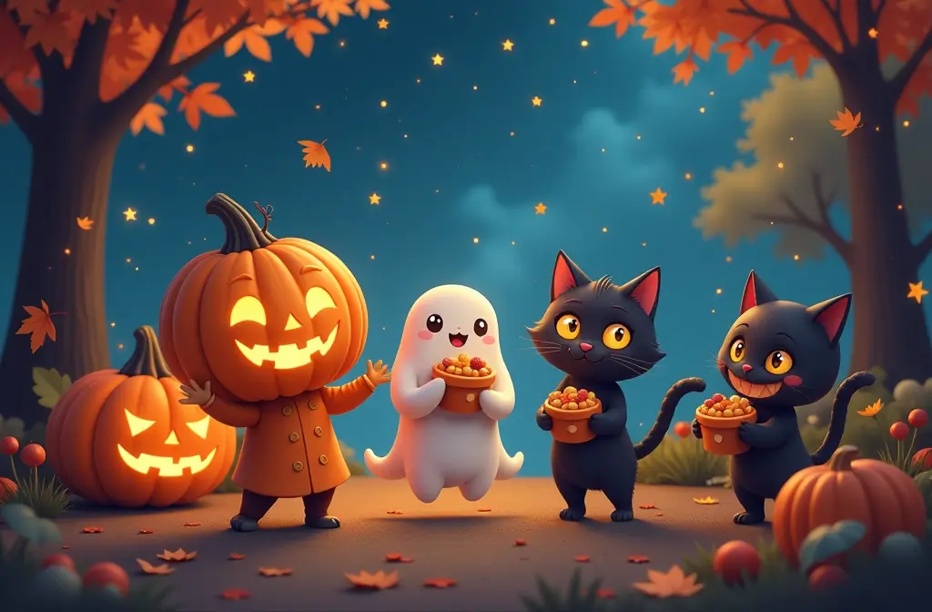 Cute Halloween Wallpaper: Adorable Designs for Spooky Season