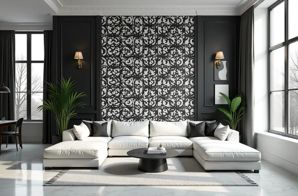 Black White Wallpaper: Timeless Design Choice for Home and Office