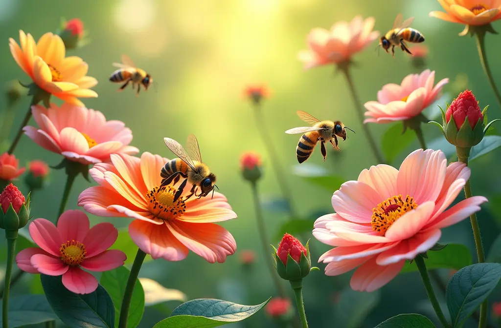 Bee Wallpaper: Enhance Your Home Decor with Nature's Beauty