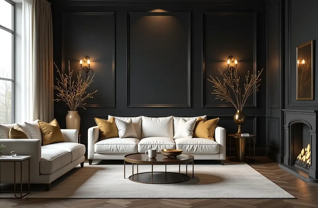 All Black Wallpaper: Transform Your Home with Stylish Decor