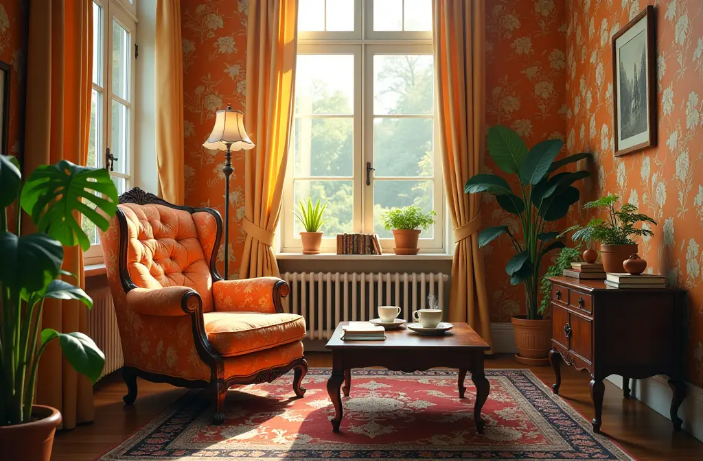 Orange Wallpaper: Transform Your Home Decor with Vibrant Hues