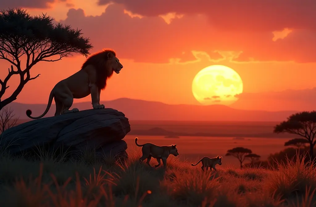 Stunning Lion King Wallpaper: Explore the Pride Lands in Style