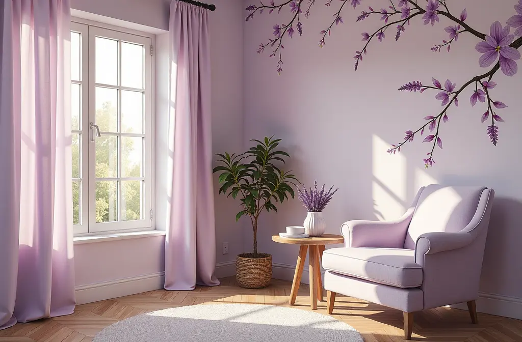 Lavender Wallpaper: Enhance Your Home Decor with Serenity and Style