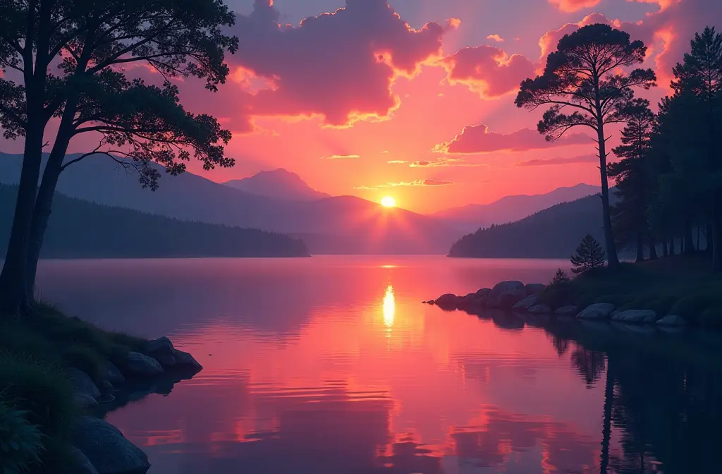 Stunning Sunset Wallpaper: Enhance Your Screen with Nature's Beauty