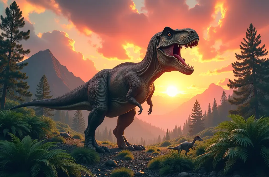 T-Rex Wallpaper: Stunning Dinosaur Imagery for Home Decor