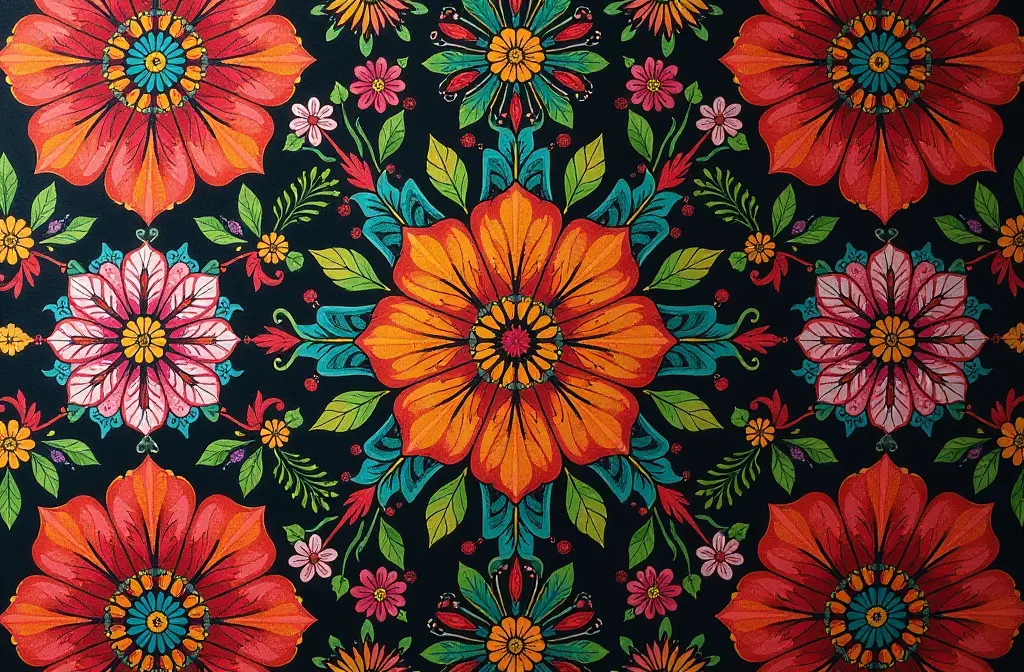 Vibrant Mexican Wallpaper: Transform Your Home Decor with Color and Culture