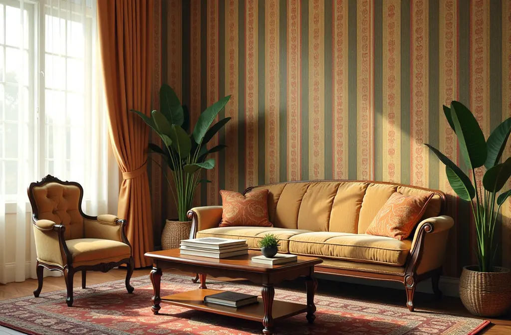 Striped Wallpaper: Transform Your Home Decor with Versatile Design