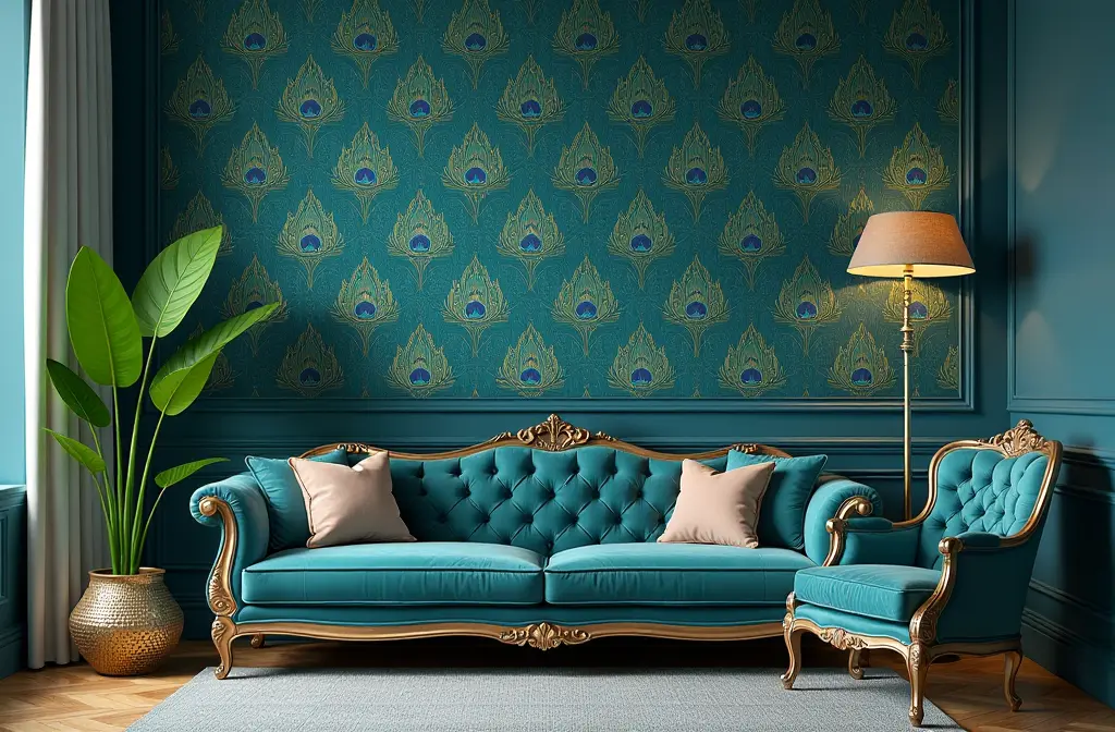 Peacock Wallpaper: Elevate Your Home Decor with Vibrant Elegance