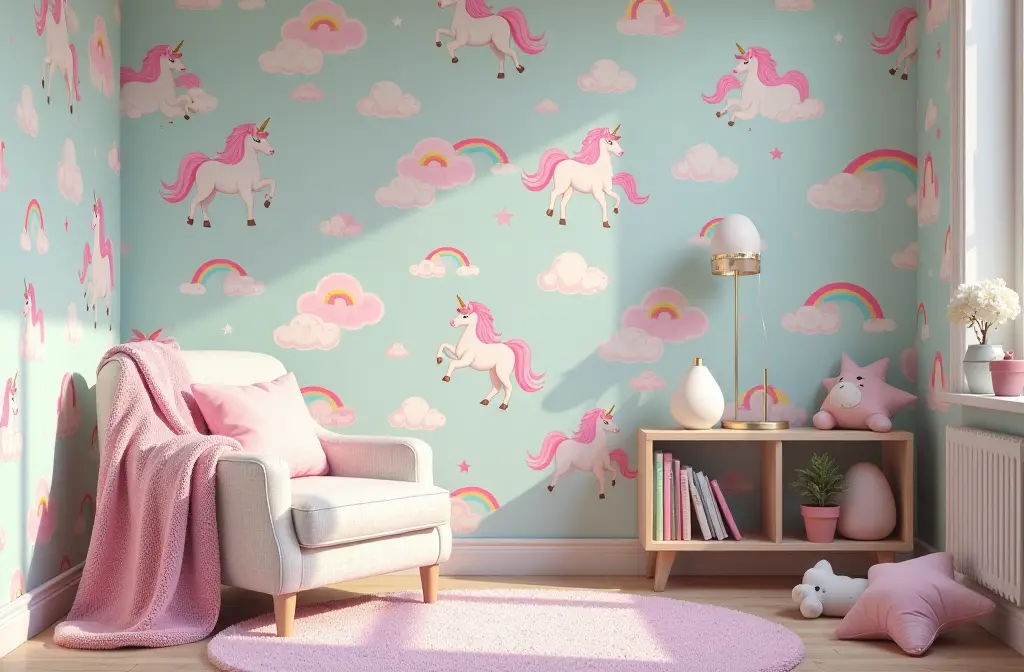 Discover the Magic of Unicorn Wallpaper: Transform Your Space with Whimsical Designs