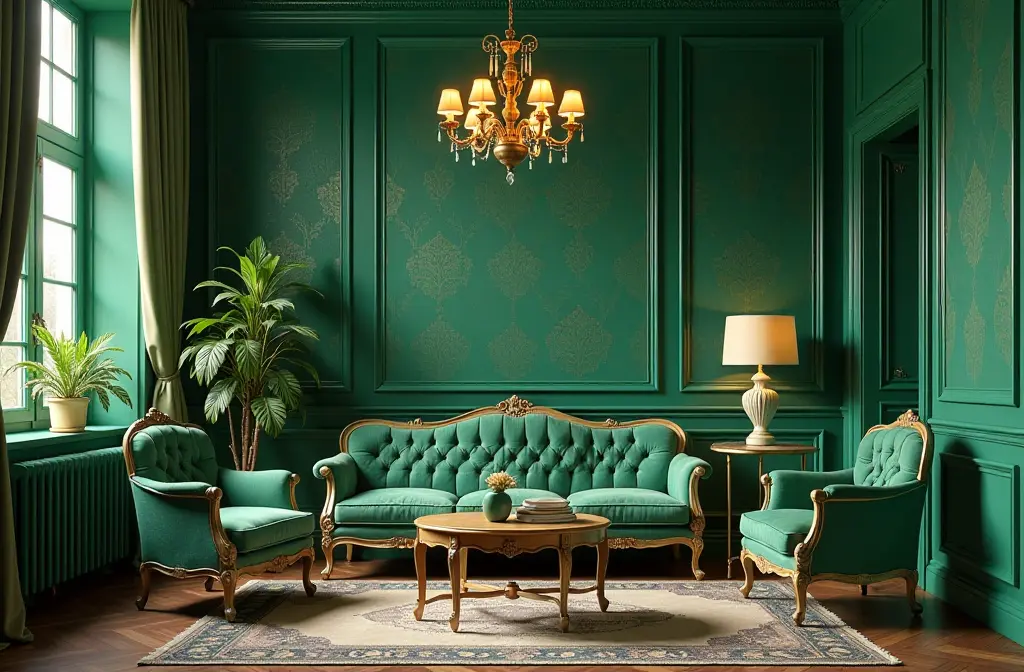 Dark Green Wallpaper: Enhance Your Home with Nature's Timeless Hue