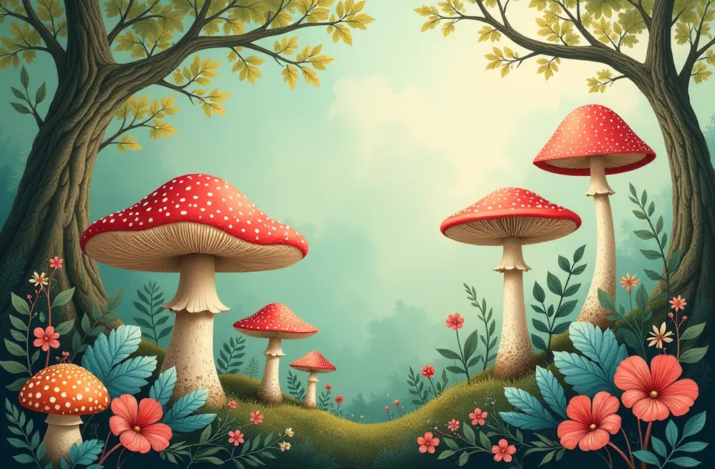 The Ultimate Guide to Mushroom Wallpaper: Enhance Your Home Decor with Nature's Beauty