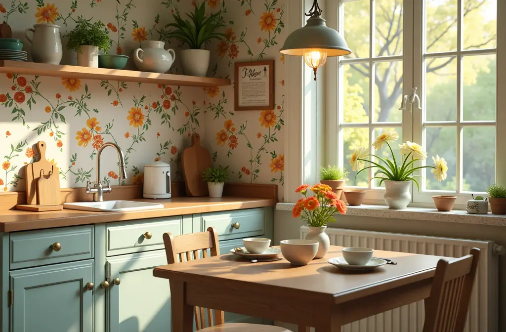 Kitchen Wallpaper: Transform Your Culinary Space with Stylish Designs