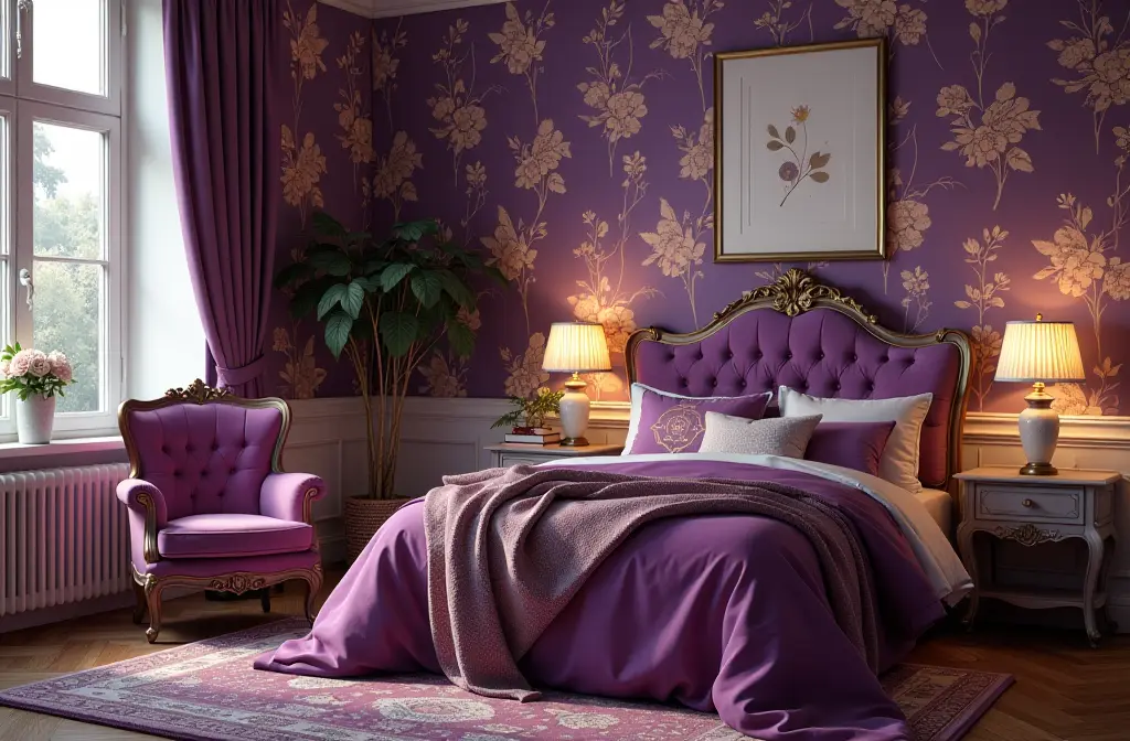 Purple Wallpaper Aesthetic: Transform Your Space with Stylish Purple Designs