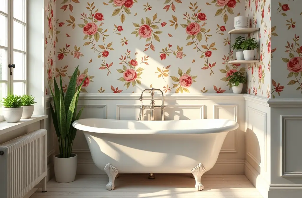 Bathroom Wallpaper: Stylish Ideas, Installation Tips & Maintenance Guide