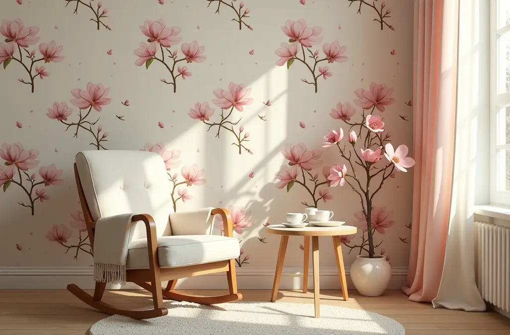 Magnolia Wallpaper: Enhance Home Decor with Nature's Elegance