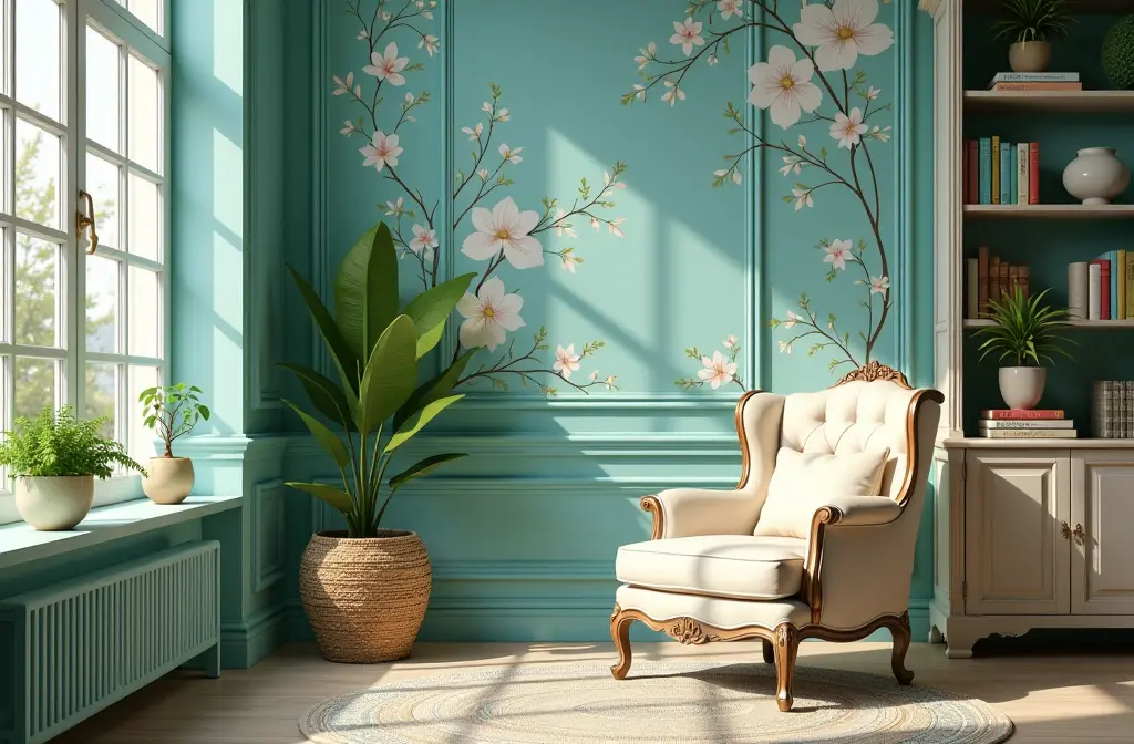 Turquoise Wallpaper: Enhance Your Home Decor with Vibrant Elegance