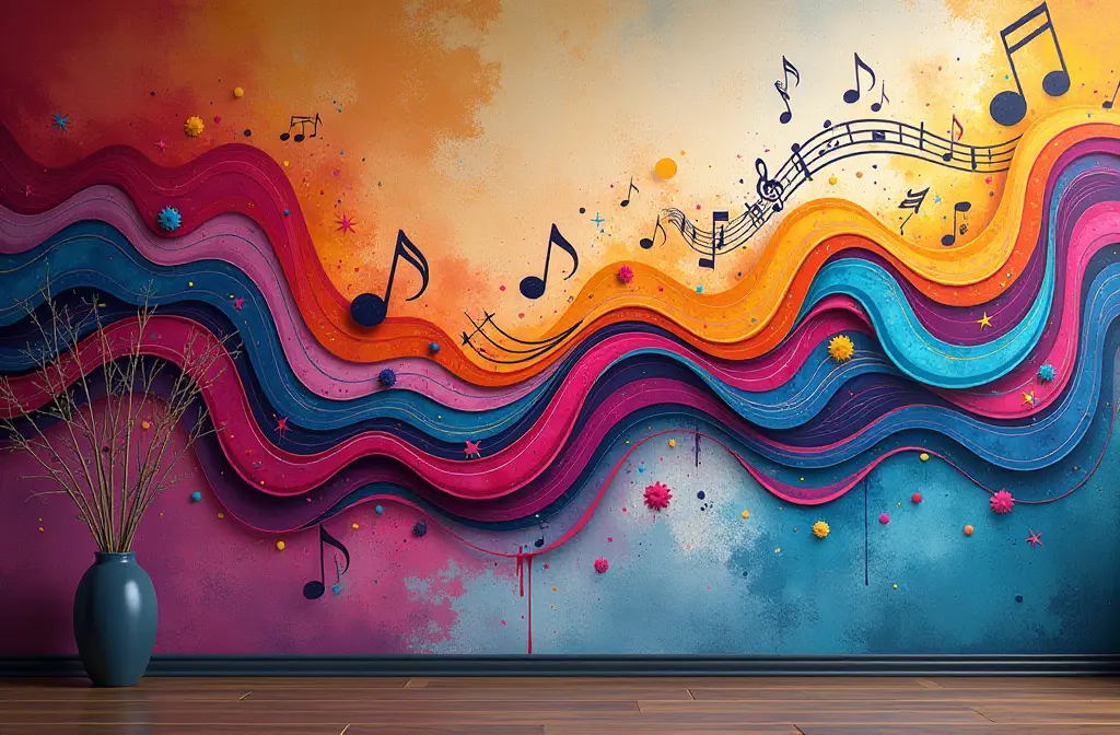 Music Wallpaper: Transform Your Space with Sound-Inspired Designs