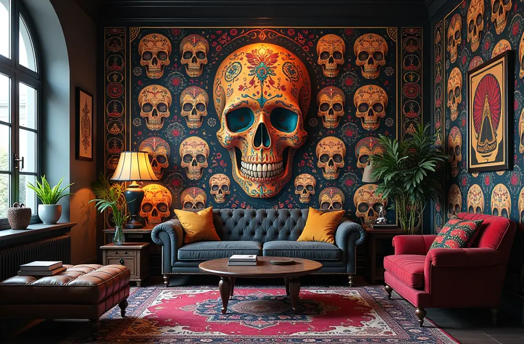 Skull Wallpaper: Unique Designs, Trends & Tips for Home Decor