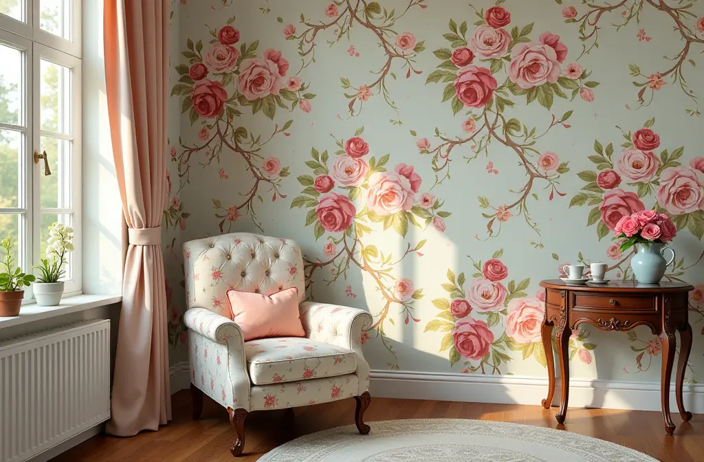 Floral Wallpaper: Transform Your Home with Nature's Beauty | Design Tips & Benefits