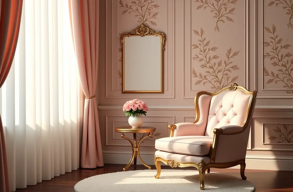 Rose Gold Wallpaper: Transform Your Home with Elegance and Style