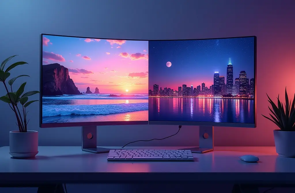 Dual Monitor Wallpaper: Enhance Your Workspace with Stunning Visuals