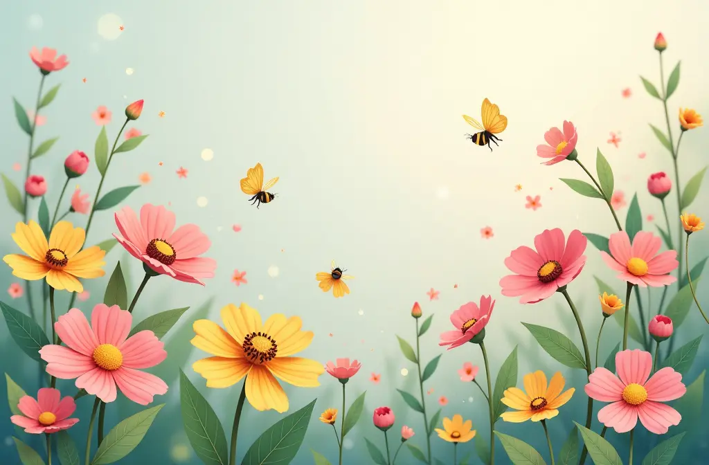 Cute Flower Wallpaper: Transform Your Space with Vibrant Floral Designs