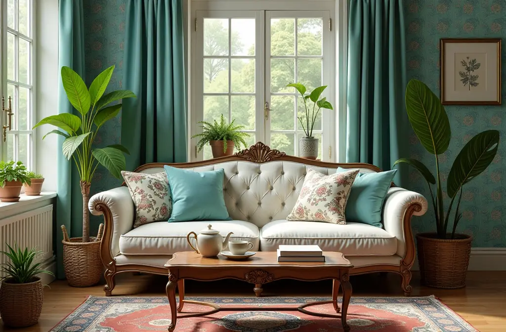 Teal Wallpaper: Transform Your Home with Stylish Elegance