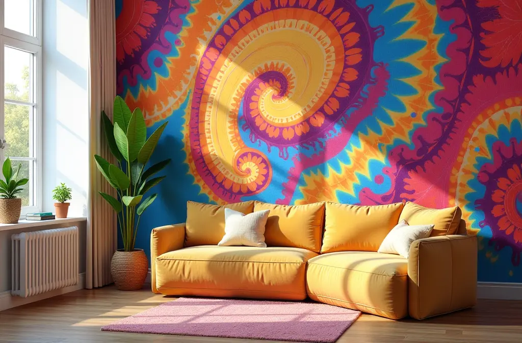 Tie Dye Wallpaper: A Vibrant Guide to Transform Your Space