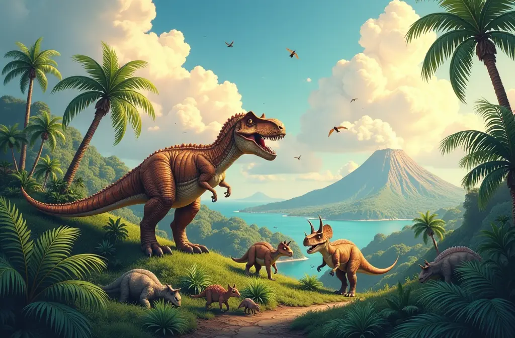 Dino Wallpaper: Transform Your Space with Prehistoric Designs