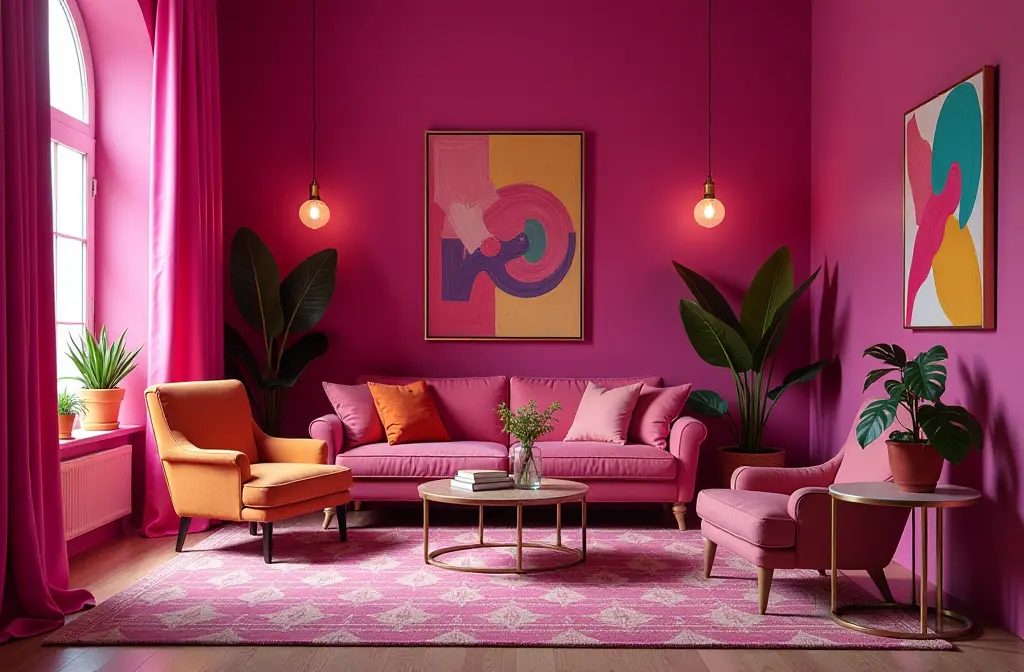 Hot Pink Wallpaper: Transform Your Space with Vibrant Style