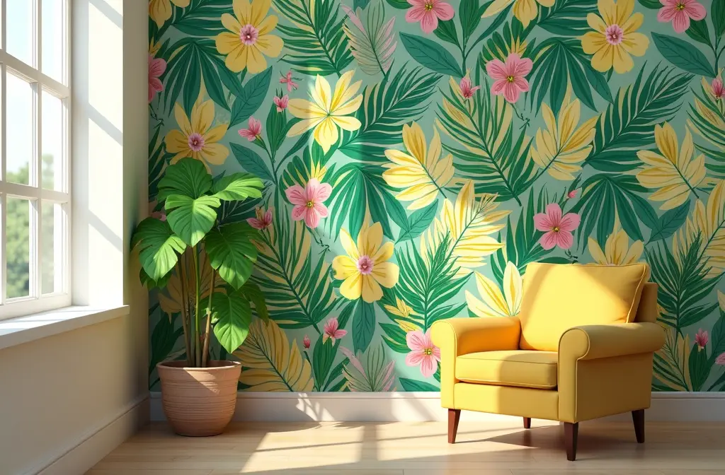 Plant Wallpaper: Transform Your Home with Lush Greenery