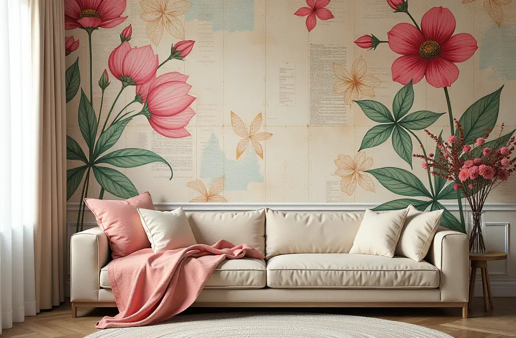 Collage Wallpaper: Creative Designs to Transform Your Space