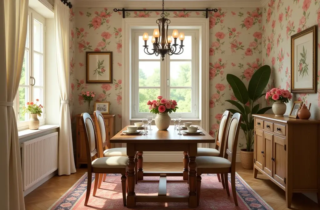 Transform Your Dining Room with Stylish Wallpaper: Tips, Styles & Maintenance