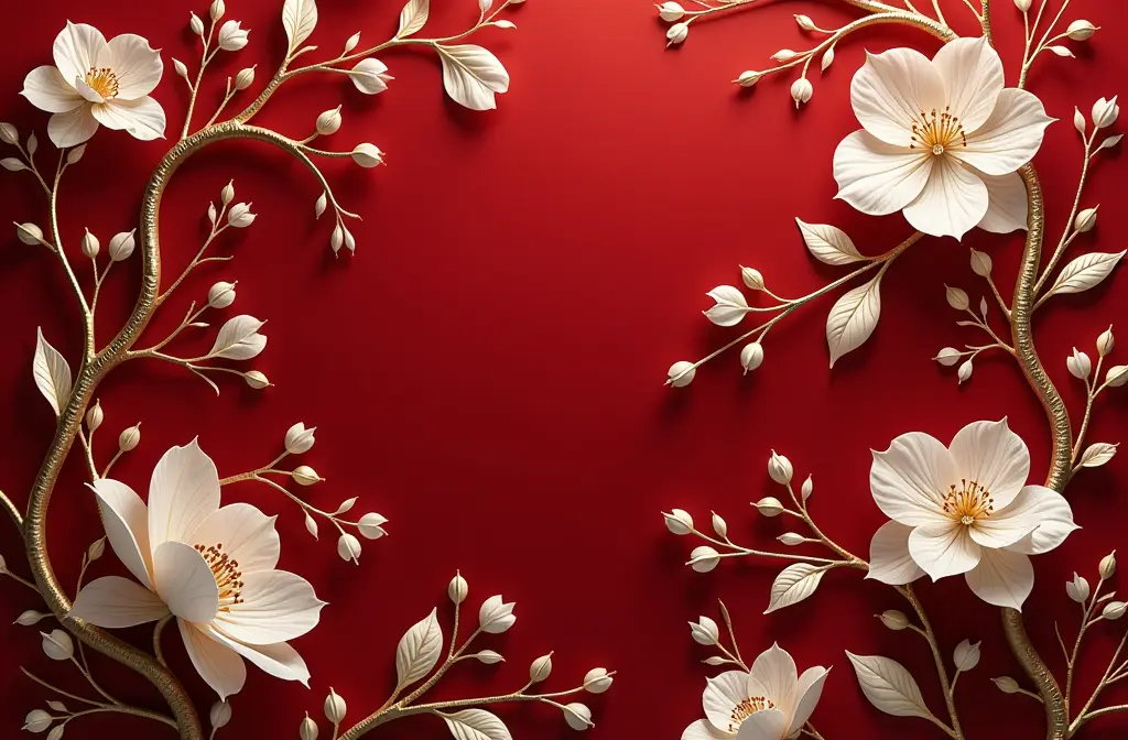 Red Background Wallpaper: Transform Your Space with Vibrant Design