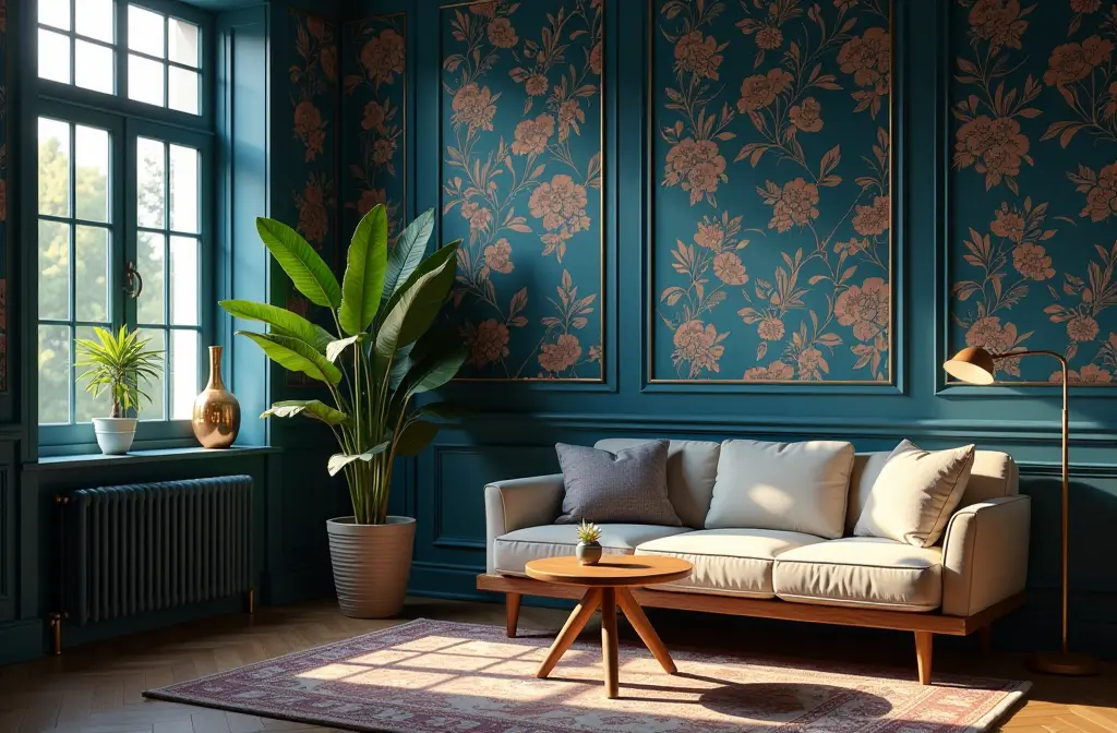 Navy Blue Wallpaper: Transform Your Space with Style and Elegance