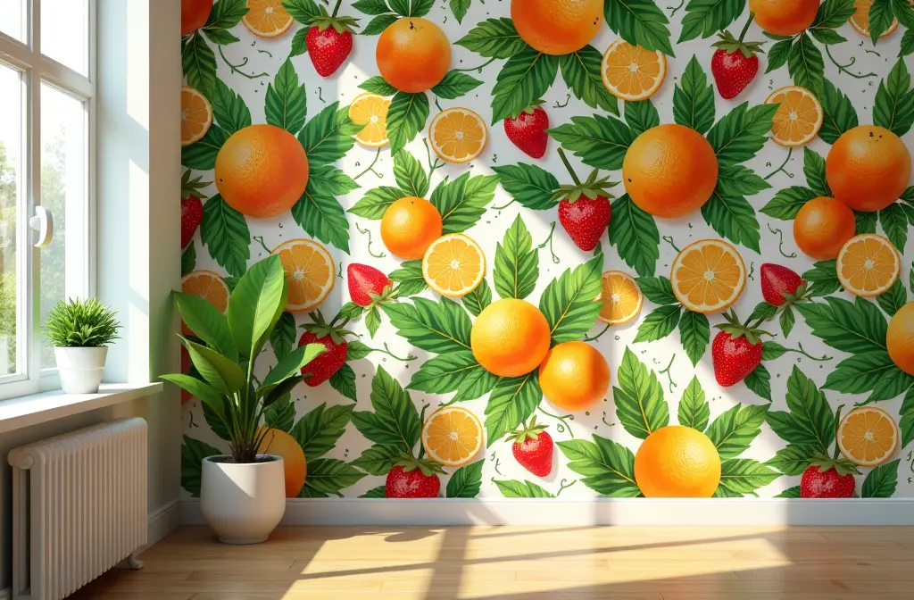 Fruit Wallpaper: Vibrant Designs to Transform Your Space