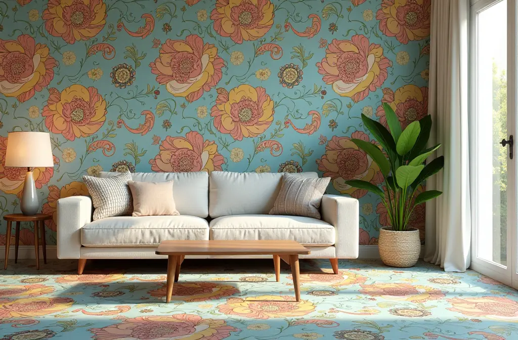 Floor Wallpaper: Transform Your Space with Stunning Designs | Easy Installation & Cost-Effective Solutions