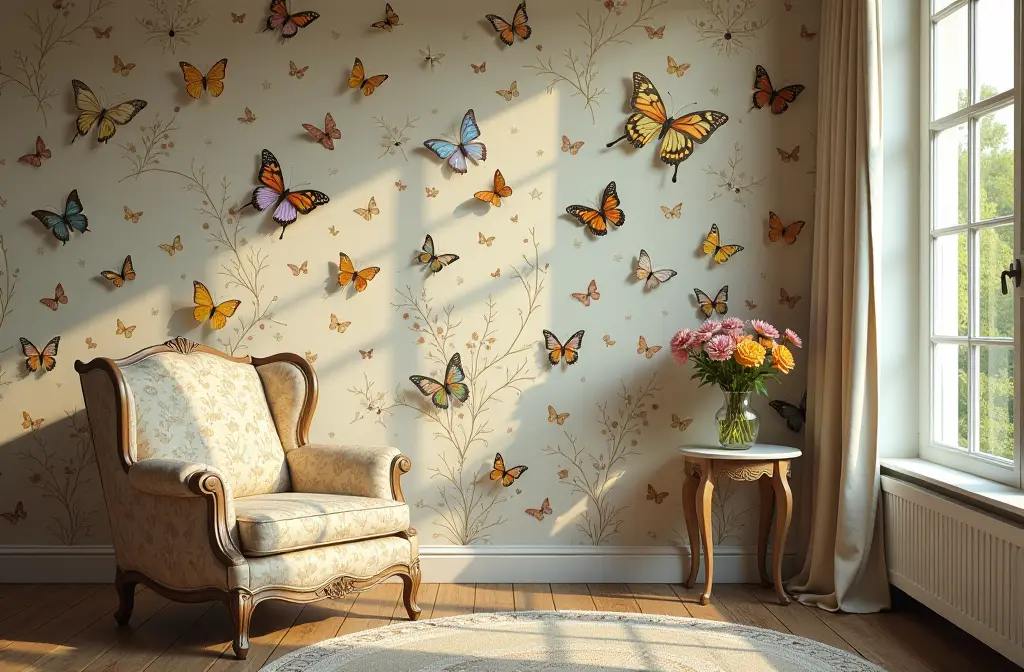 Butterfly Wallpaper: Enhance Your Home Decor with Nature's Beauty