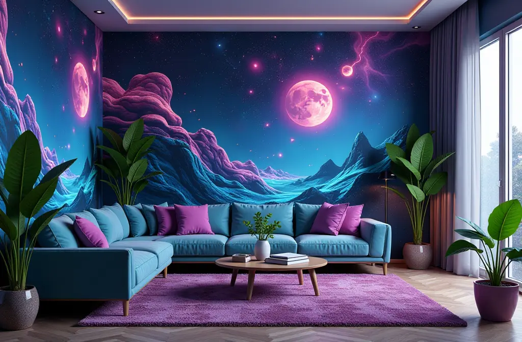 Alien Wallpaper: Transform Your Space with Unique Extraterrestrial Designs