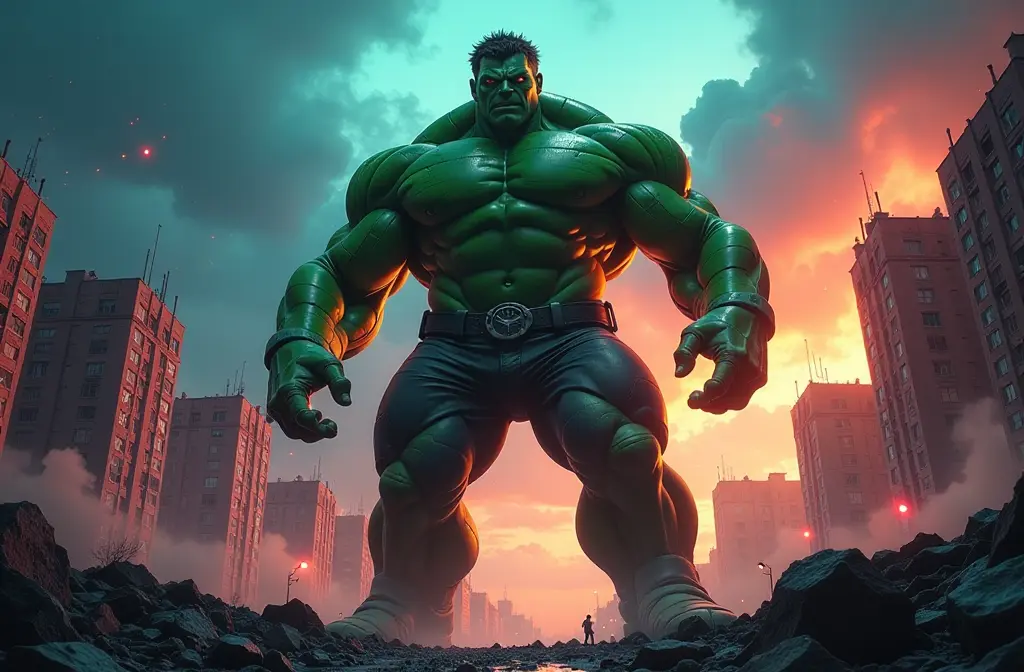 Hulk Wallpaper: Transform Your Space with Iconic Marvel Decor