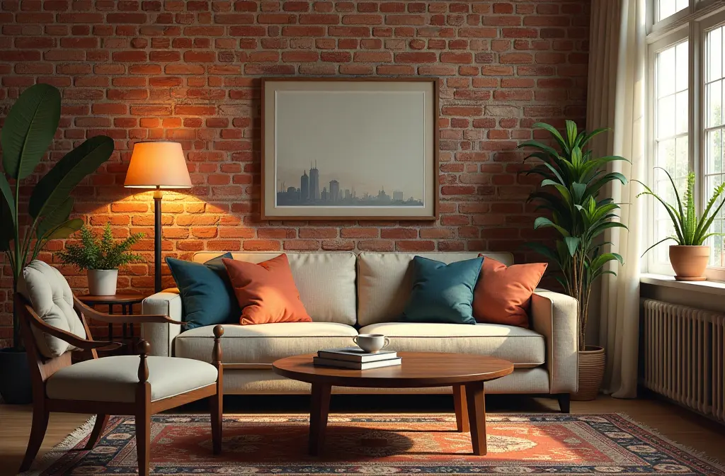 Brick Effect Wallpaper: Enhance Your Space with Stylish Design