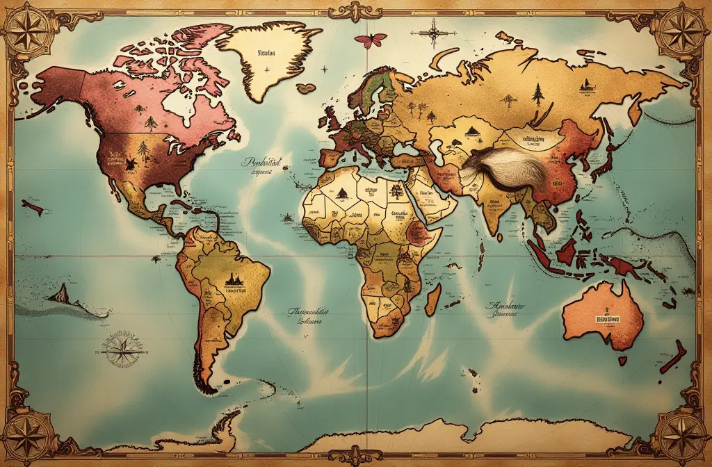 World Map Wallpaper: Enhance Your Space with Stunning Designs