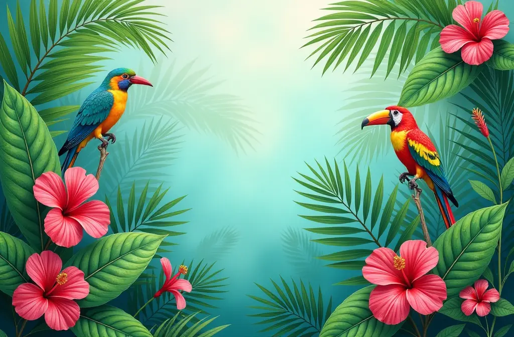 Tropical Wallpaper: Transform Your Home with Vibrant Designs and Nature-Inspired Decor